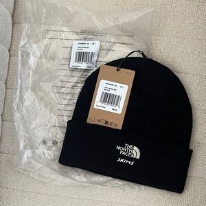 SKIMS/The North Face Black Knit Beanie